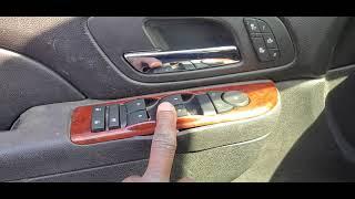 Gmc Sierra Power Window Switch Programming fail No Tech Suport Why