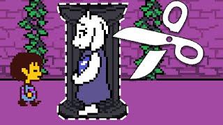 Is Toriel REALLY Standing Behind the Pillar? [ Undertale ]