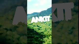 ANKIT  name wali video kaise banaye [ viral name video\edit name video ] #youtubeshorts #urbanjungle