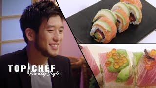 Who Will Make the Best Sushi? | Top Chef: Family Style