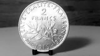 2 francs argent La Semeuse 1916 France