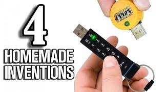 4 Incredible Ideas and  Homemade inventions