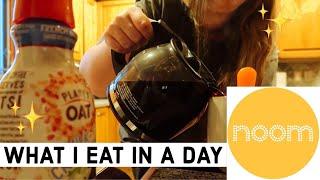 What I eat in a day on NOOM! // WEIGHT LOSS JOURNEY 