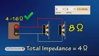 Understanding Speaker Impedance and Speaker Switches