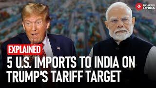 Trump Tariff Threat | 5 US Goods India Might Be Facing Trouble With | US Tariffs On India