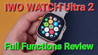 KIWITIME IWO Watch Ultra 2 Full Functions Review-49mm 1:1 Smartwatch AOD Watch Ultra Copy