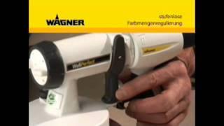 Краскопульт WAGNER W665 Wall Perfect (описание, пример работы)