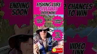 Fishing lure GIVEAWAY #lurefishing #giveaway