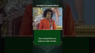 No desees nunca daño a nadie  #srisathyasai #reels #love