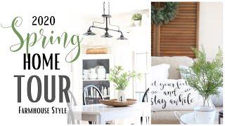 Spring Home Tour 2020 ~ Farmhouse Style Home Tour ~ Spring Home Decor ~ Spring Farmhouse Tour