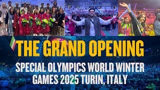 The Grand Opening Ceremony, Special Olympics World Winter Games 2025 Turin, Italy