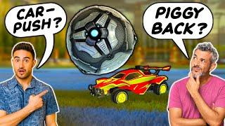 Pros from OTHER GAMES try to name MECHANICS in Rocket League...