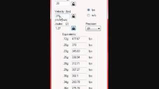 Airsoft FPS Calculator