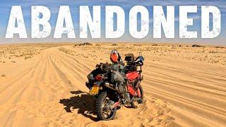 My bike doesn't start anymore and I’m alone in the desert of Mauritania  |S7 - E18|