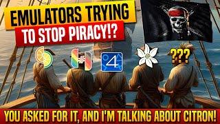 Emulators Trying to Stop Piracy!? You Asked For It, and I'm Talking About Citron! @Geekancia