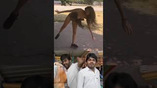 wait for the end  girls jump gone wrong #lastbenchers #shorts