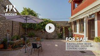 Charming Two-Storey House in Kastellanoi Mesis, Corfu RR3569 | Roula Rouva Real Estate