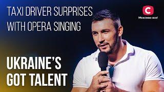 Taxi driver surprises with opera singing – Ukraine's Got Talent