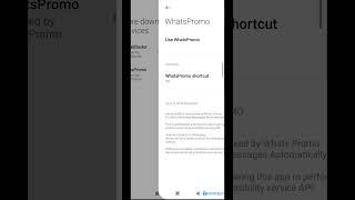 Restart Accessibility Service of WhatsPromo App | Accessibility Settings | WhatsPromo | Bulk Sender