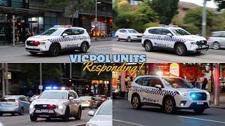 [New Subaru] - VICPOL | 6x VICPOL Units Responding Priority 1 to Police Calls in Melbourne