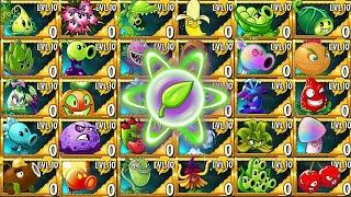 PvZ 2 Challenge - All Plants Max Level Power Up Gargantuar Zombie - Which Plant 's Best?