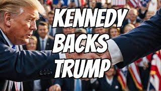 Robert F. Kennedy backs Donald Trump!!!