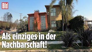 Los Angeles: Haus hat wie durch ein Wunder überlebt