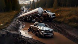 RAM TRX | Rescue fuel Truck| snow runner| Peterman 79 Special 'Riptide'