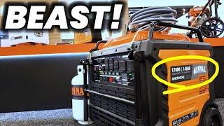 NEW Ultra Large Inverter Generator !! Genmax 17000 Watt beast and more EFI units!