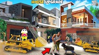 Franklin Upgrade New Ultimate Modern Luxury House in GTA 5 | SHINCHAN and CHOP