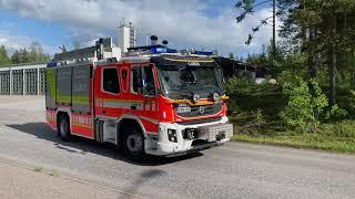 Sekalaisia hälytysajovideoita Random emergency vehicles responding vol5