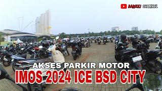 PERDANA LIAT PAMERAN MOTOR  TUTOR PARKIR MOTOR INDONESIA MOTORCYCLE SHOW (IMOS) 2024 ICE - BSD CITY