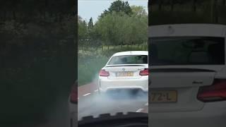 BMW M2 BURNOUT!