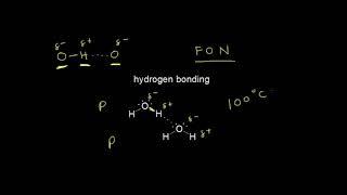 Intermolecular forces | Chemistry of life | Biology | Khan Academy Hebrew