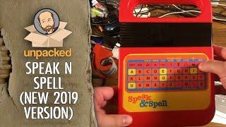 The new 2019 Speak N Spell | Unboxing and First Impressions | Ever-Curious Geek