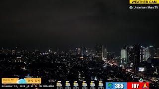 PHILIPPINES Live Camera Nov 13, 2024 (WED) Sunrise Weather CAM Manila 12:00AM STS "OFEL" {USAGI}