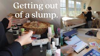 Reset With Me | cleaning, digital decluttering, setting up my hobonichi!