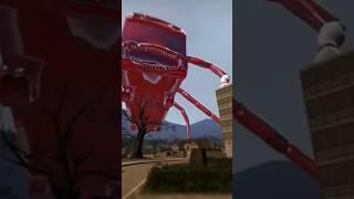 🟥 Ruby Spider Bus Eater#garrysmod  #careater #coffindancecover #lightningmcqueeneater