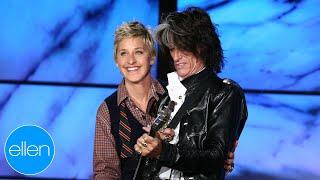 Ellen Rocks Out with Joe Perry