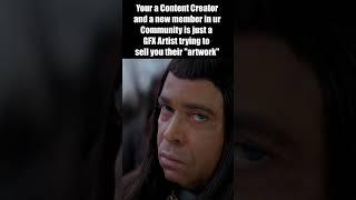 When you get these DMs from "Artists..."