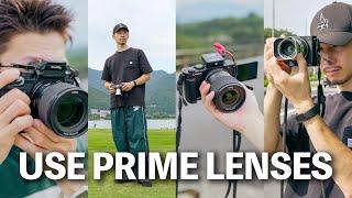 This Is Why I use Prime Lenses Over Zoom Lenses for Lumix S9 | Thypoch Simera 28mm/35mm F1.4
