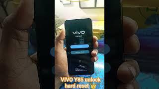 VIVO Y85 Password unlock hard reset #password #unlock #shots