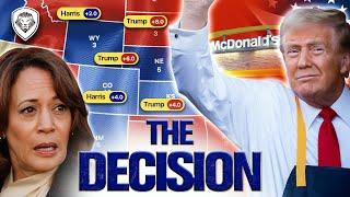 Game Over for Kamala? Trump’s McDonald’s Stunt and NEW Electoral Map Prediction | The Decision Ep 16