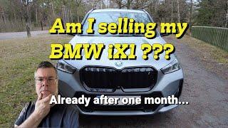 Am I already selling my BMW iX1 after only one month and buy a Fisker Ocean?