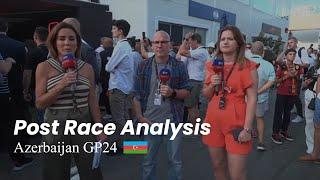 Bernie Collins And Jacques Villeneuve Post Race Analysis | Azerbaijan GP 2024.