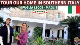 My Italian Brother-in-Law Gives Us a Tour of His Puglia Lecce Italy Childhood Home 