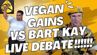 @VeganGains  Vs Bart Kay Impromptu LIVE Debate