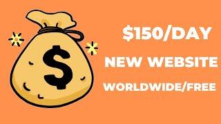 $150/DAY | NEW WEBSITE  FREE | Make Money Online 2025 | The Scarlett Way | Money Daily