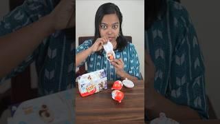 Sister VS Me Eating Harry Potter Kinder Joyभाई  बहन ki NokJhok  #minkutinku #shorts #comedy #funny