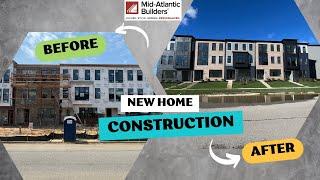 MARYLAND NEW TOWNHOMES | PRE-DRY WALL TO FINISHED WALKTHROUGH